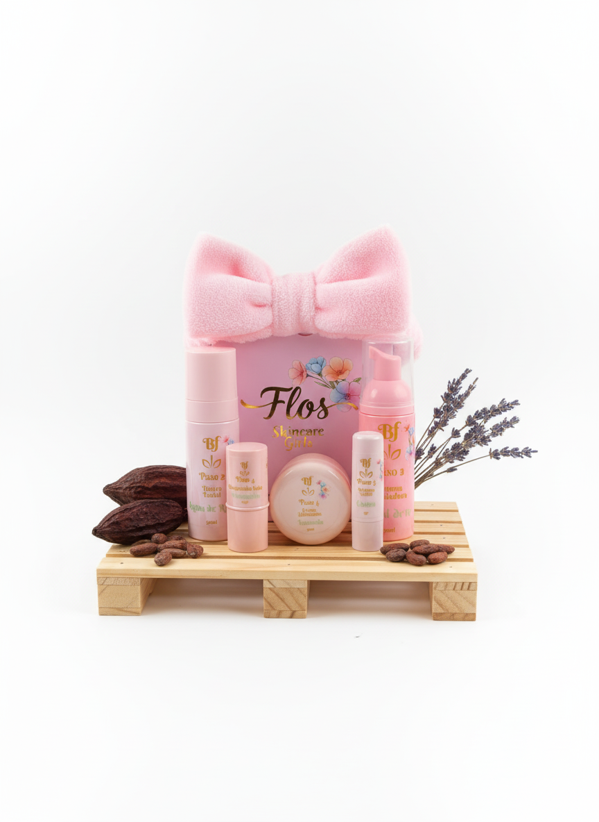 Kit 5 Pasos Skincare Girls